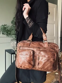 VIAMAJA Laptop Raw Boheme – Brown Best