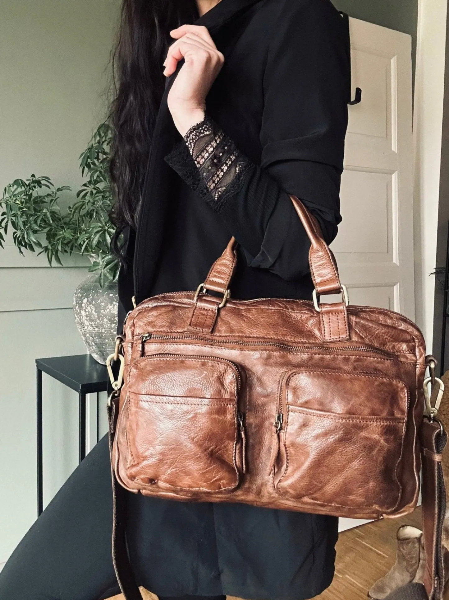 VIAMAJA Laptop Raw Boheme – Brown Best