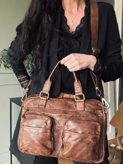 VIAMAJA Laptop Raw Boheme – Brown Best