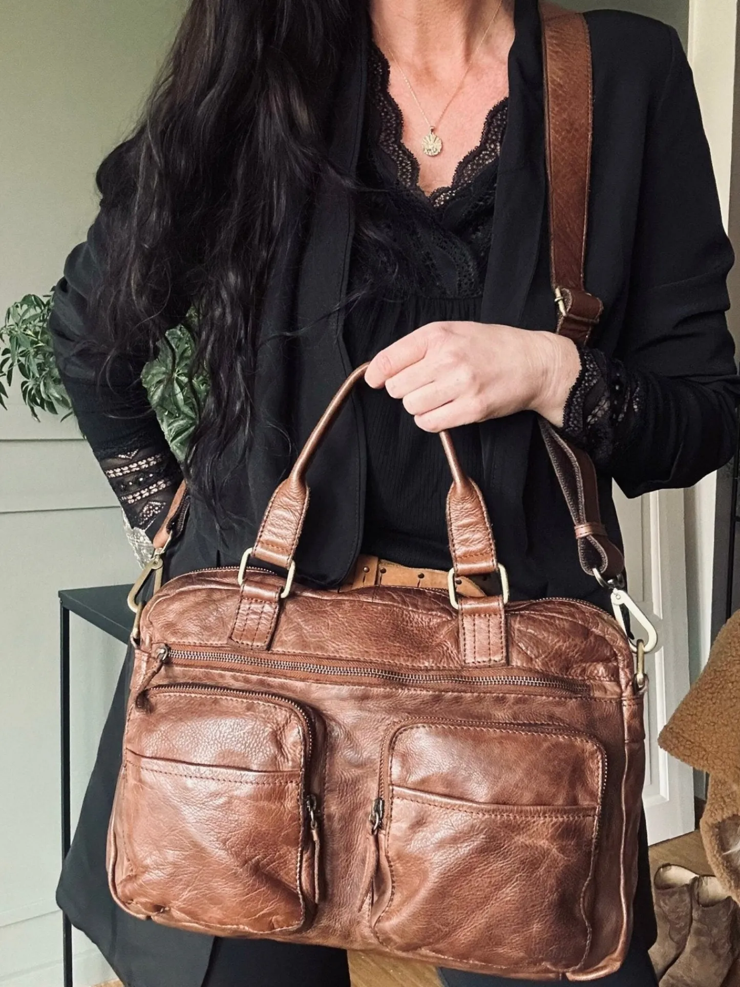 VIAMAJA Laptop Raw Boheme – Brown Best