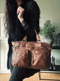 VIAMAJA Laptop Raw Boheme – Brown Best