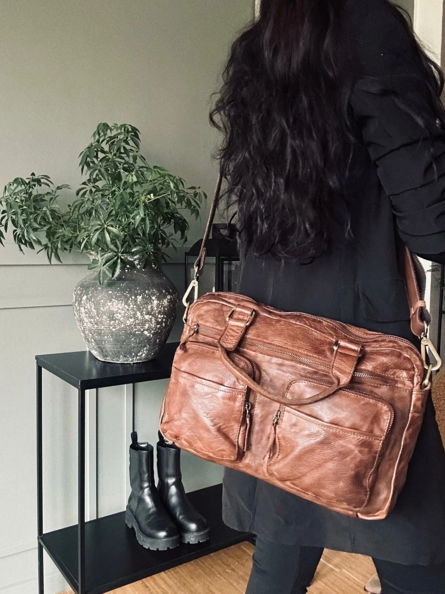 VIAMAJA Laptop Raw Boheme – Brown Best