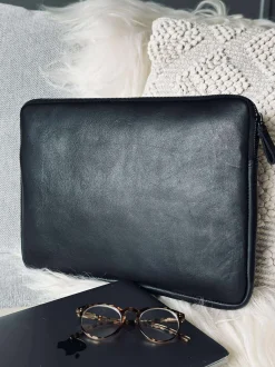VIAMAJA Laptop sleeve - Black / black Clearance