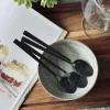 VIAMAJA Latte Skeer black - 4 stk Rustfrit stål