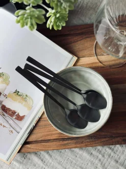 VIAMAJA Latte Skeer black - 4 stk Rustfrit stål