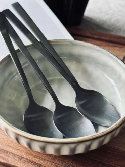 VIAMAJA Latte Skeer black - 4 stk Rustfrit stål