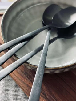 VIAMAJA Latte Skeer black - 4 stk Rustfrit stål