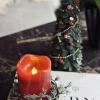 VIAMAJA LED Bloklys Rød med timer - 7x9 cm Online