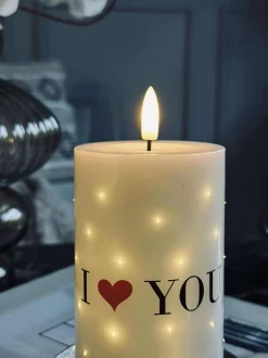 VIAMAJA LED Bloklys TWINKLE - Love