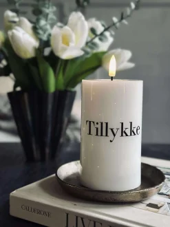 VIAMAJA LED Bloklys TWINKLE - Tillykke Outlet