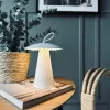 VIAMAJA LED Bordlampe genopladelig – Hvid - Virker inde og ude Sale