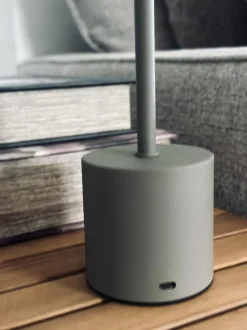 VIAMAJA LED bordlampe KELLY Taupe - genopladelig Online