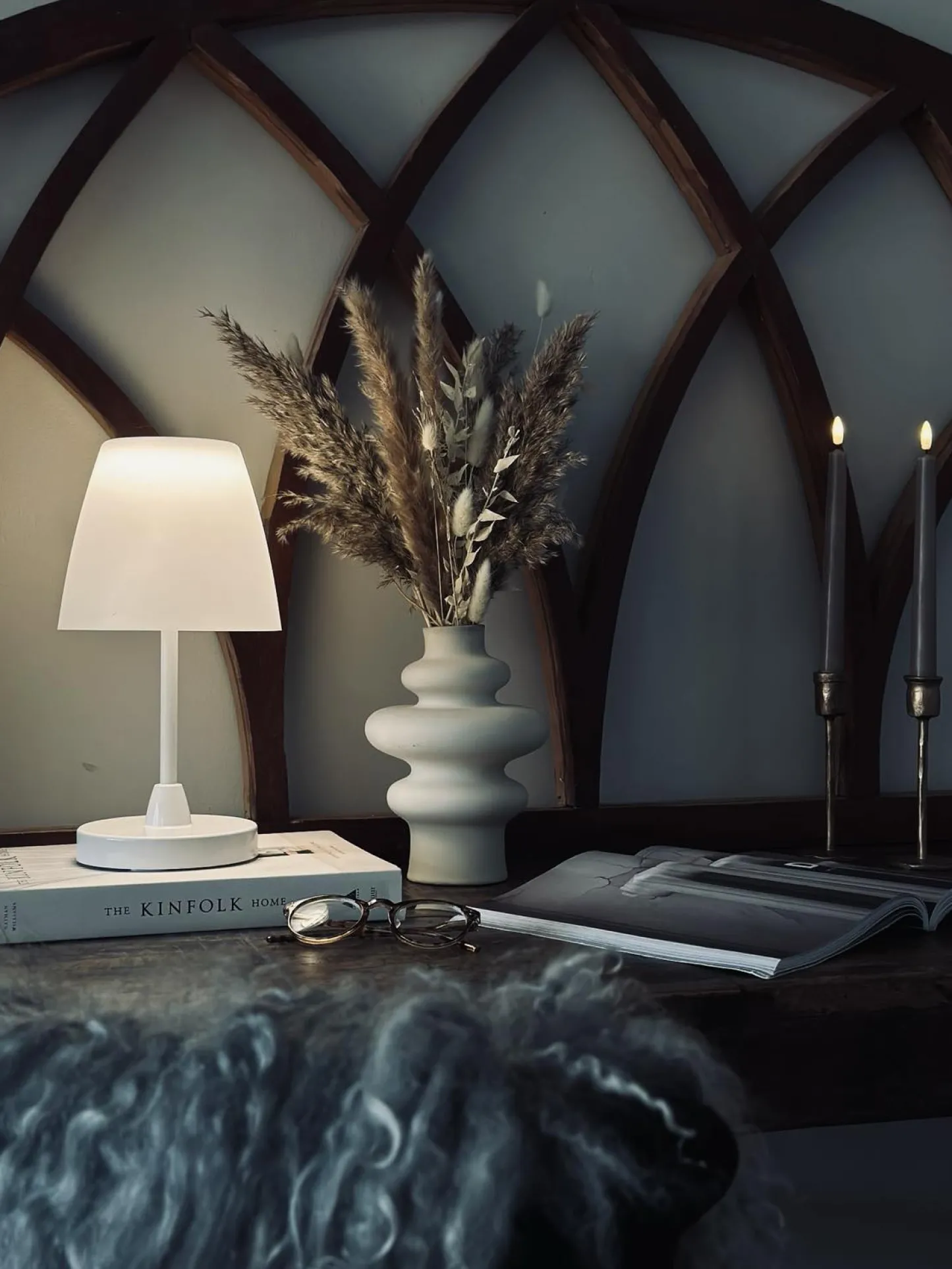 VIAMAJA LED Bordlampe White Touch Hot