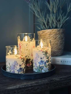 VIAMAJA LED FLORA Cylinder – Sæt med 3 stk og fjernbetjening Best