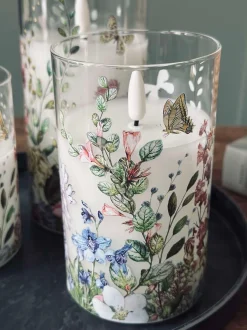 VIAMAJA LED FLORA Cylinder – Sæt med 3 stk og fjernbetjening Best