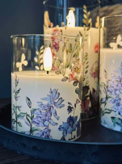 VIAMAJA LED FLORA Cylinder – Sæt med 3 stk og fjernbetjening Best