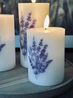 VIAMAJA LED FLORA Lavendel – Sæt med 3 stk og fjernbetjening Sale