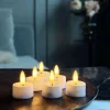 VIAMAJA LED fyrfadslys 8 stk + Fjernbetjening med timer Discount