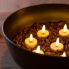 VIAMAJA LED fyrfadslys Voks 4 stk Outlet