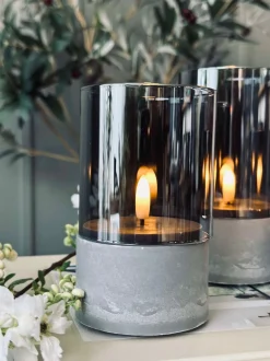VIAMAJA LED GREY Cylinder Sæt med 3 stk - Godkendt til Inde Best