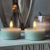VIAMAJA LED JUMBO Fyrfadslys 2 stk - Mint voks Sale