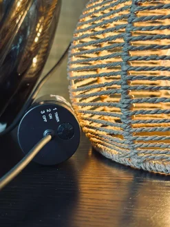 VIAMAJA LED lampe til batterier m. Timerfunktion