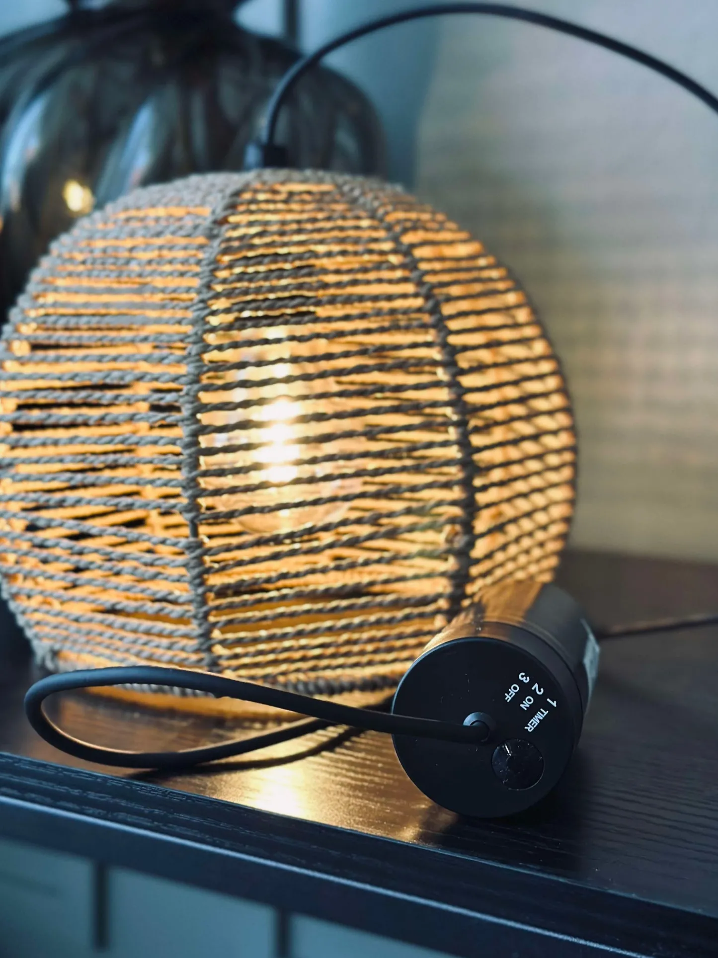 VIAMAJA LED lampe til batterier m. Timerfunktion