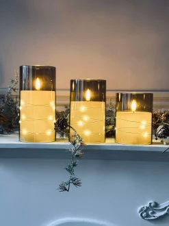 VIAMAJA LED Lys ALMA 3 stk m. fjernbetjening Sale