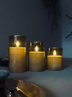 VIAMAJA LED Lys ALMA 3 stk m. fjernbetjening Sale