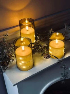 VIAMAJA LED Lys ALMA 3 stk m. fjernbetjening Sale