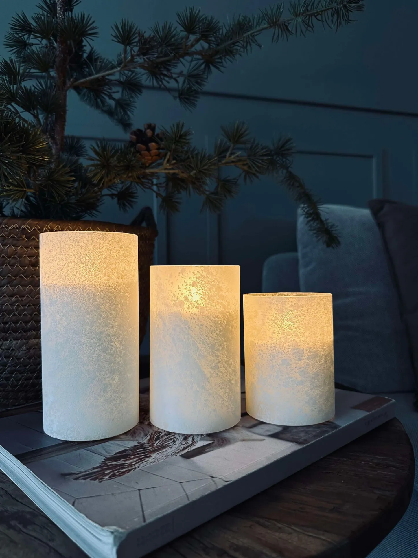 VIAMAJA LED Lys FROZEN - Hvid 3 stk Sale