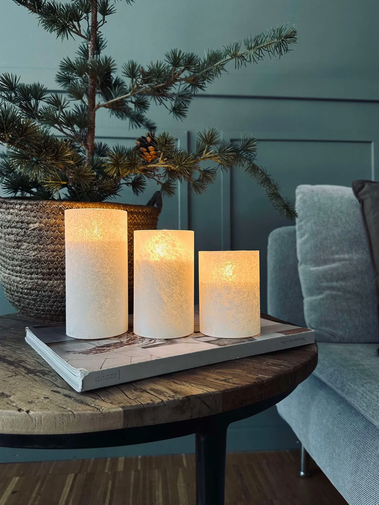 VIAMAJA LED Lys FROZEN - Hvid 3 stk Sale