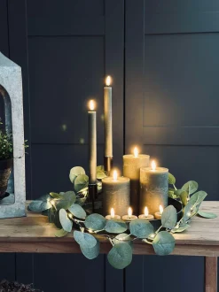 VIAMAJA LED Lys pakke med 9 LED lys - grå/grøn Online