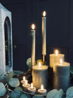 VIAMAJA LED Lys pakke med 9 LED lys - grå/grøn Online