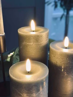 VIAMAJA LED Lys pakke med 9 LED lys - grå/grøn Online
