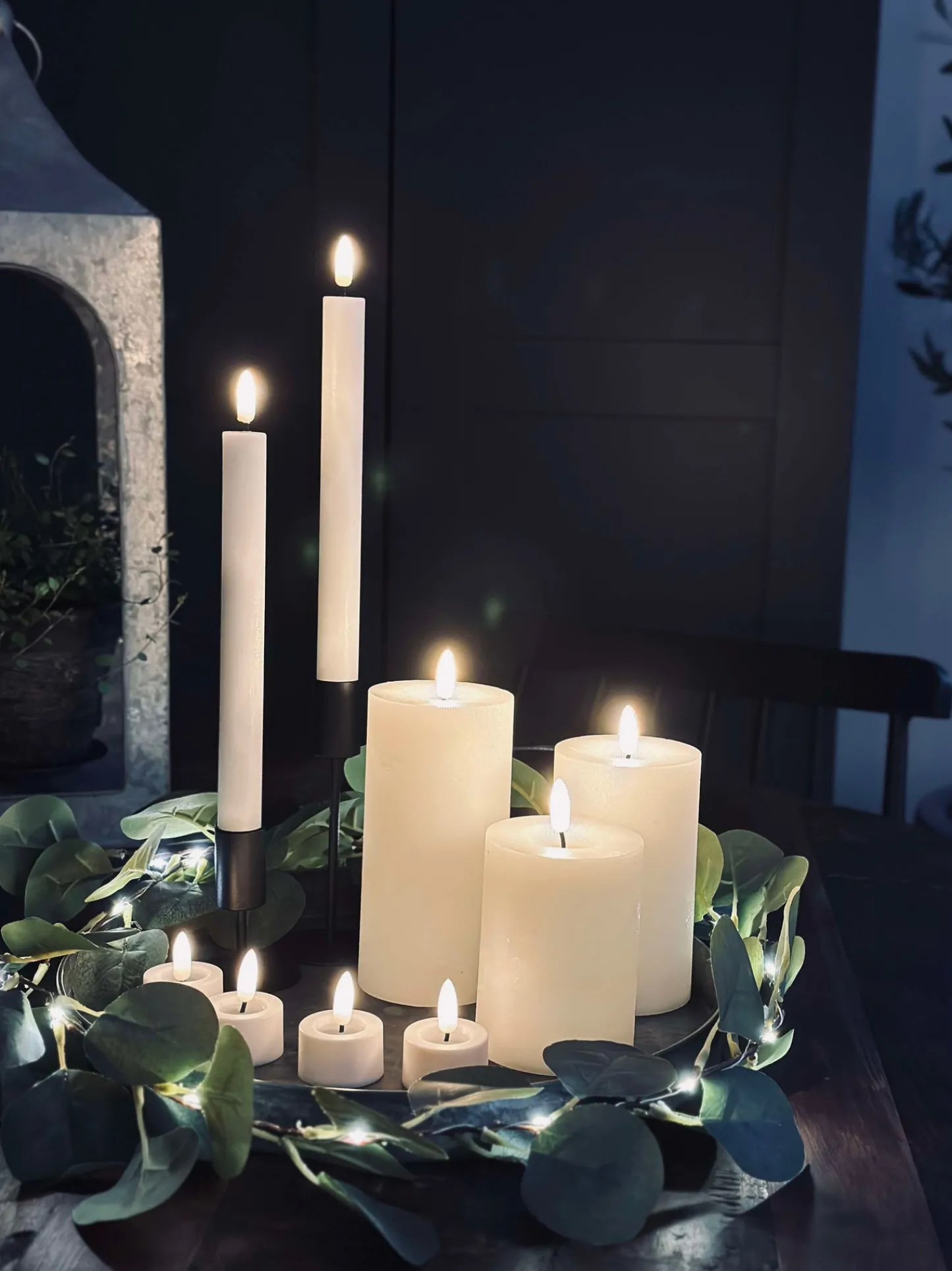 VIAMAJA LED Lys pakke med 9 LED lys - Ink fjernbetjening Sale