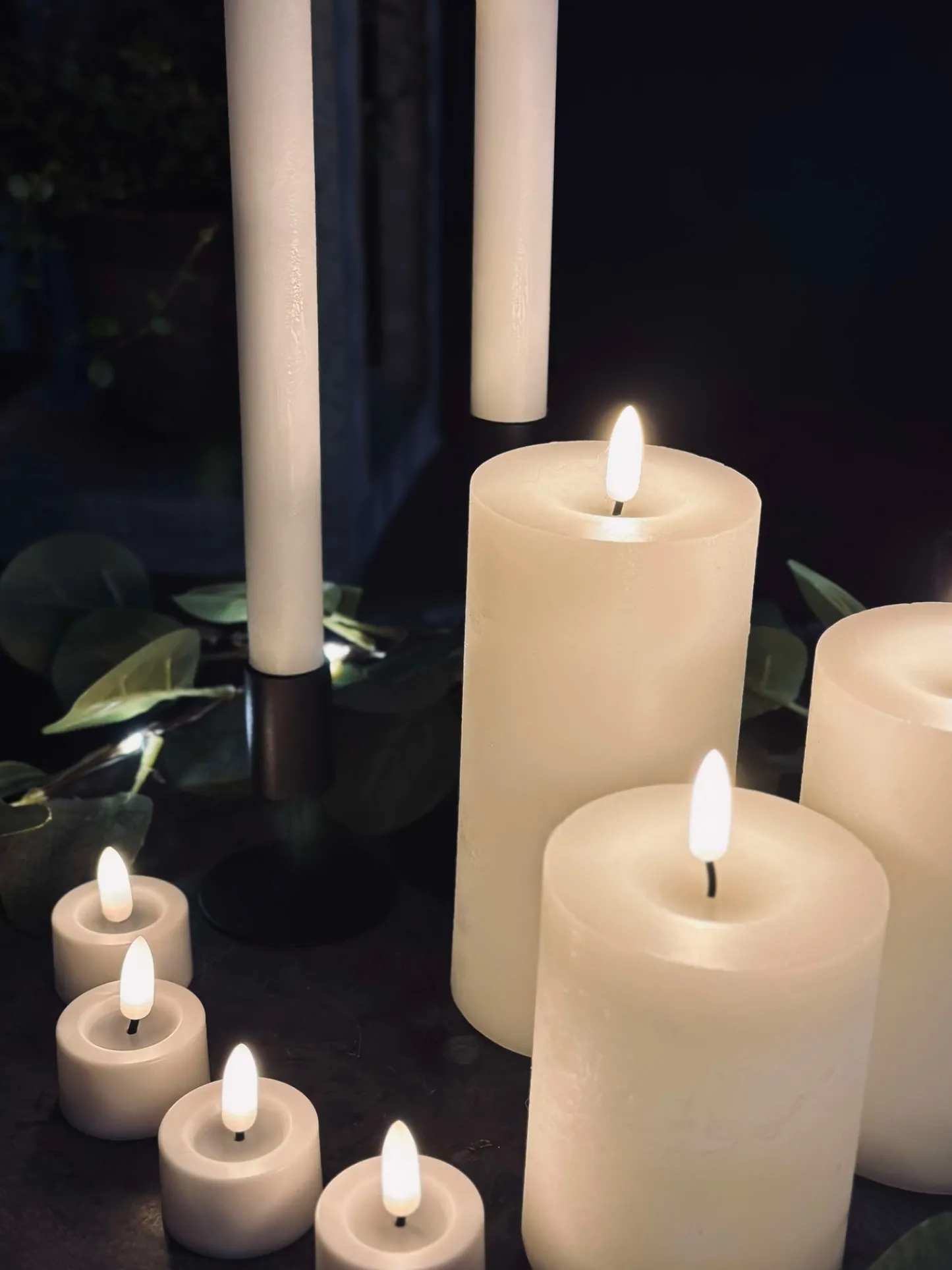 VIAMAJA LED Lys pakke med 9 LED lys - Ink fjernbetjening Sale