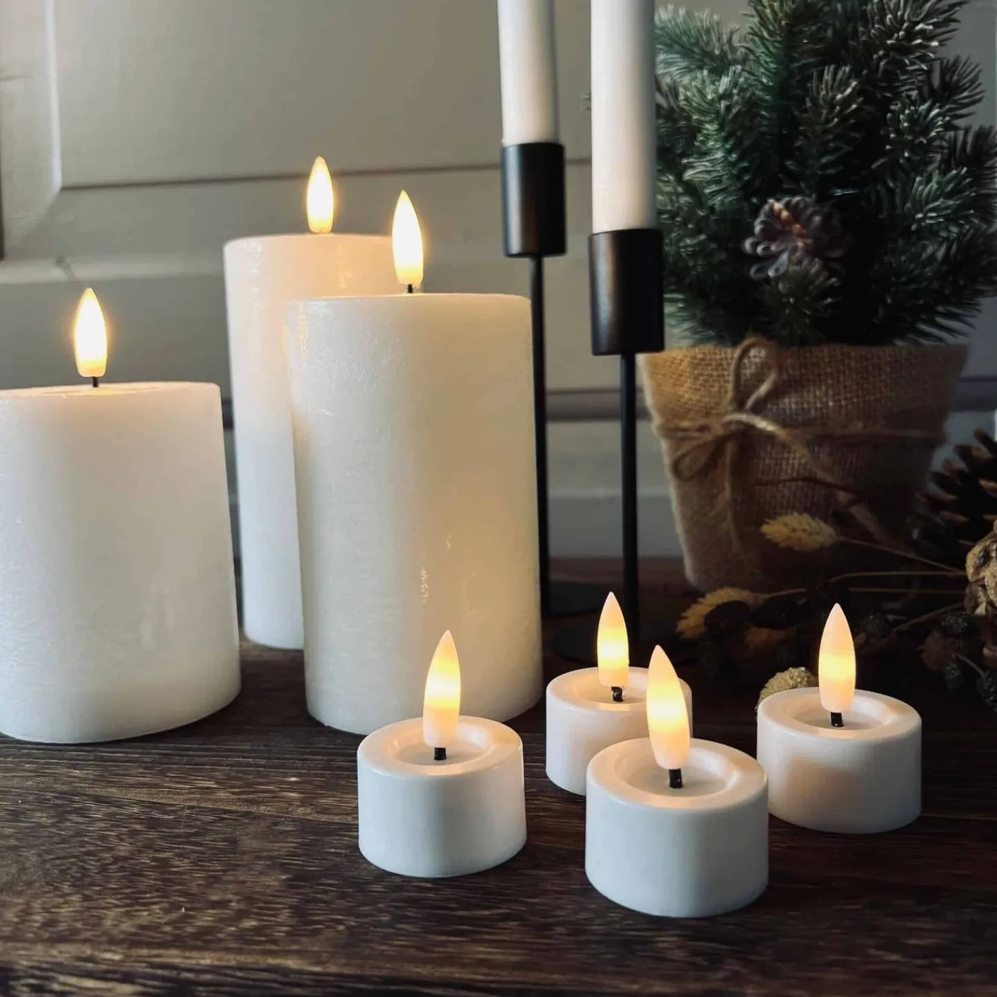 VIAMAJA LED Lys pakke med 9 LED lys - Ink fjernbetjening Sale