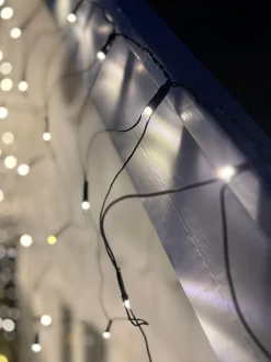 VIAMAJA Led Lysnet med 480 lys - Godkendt til inde og ude med Timer Online