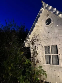 VIAMAJA Led Lysnet med 480 lys - Godkendt til inde og ude med Timer Online