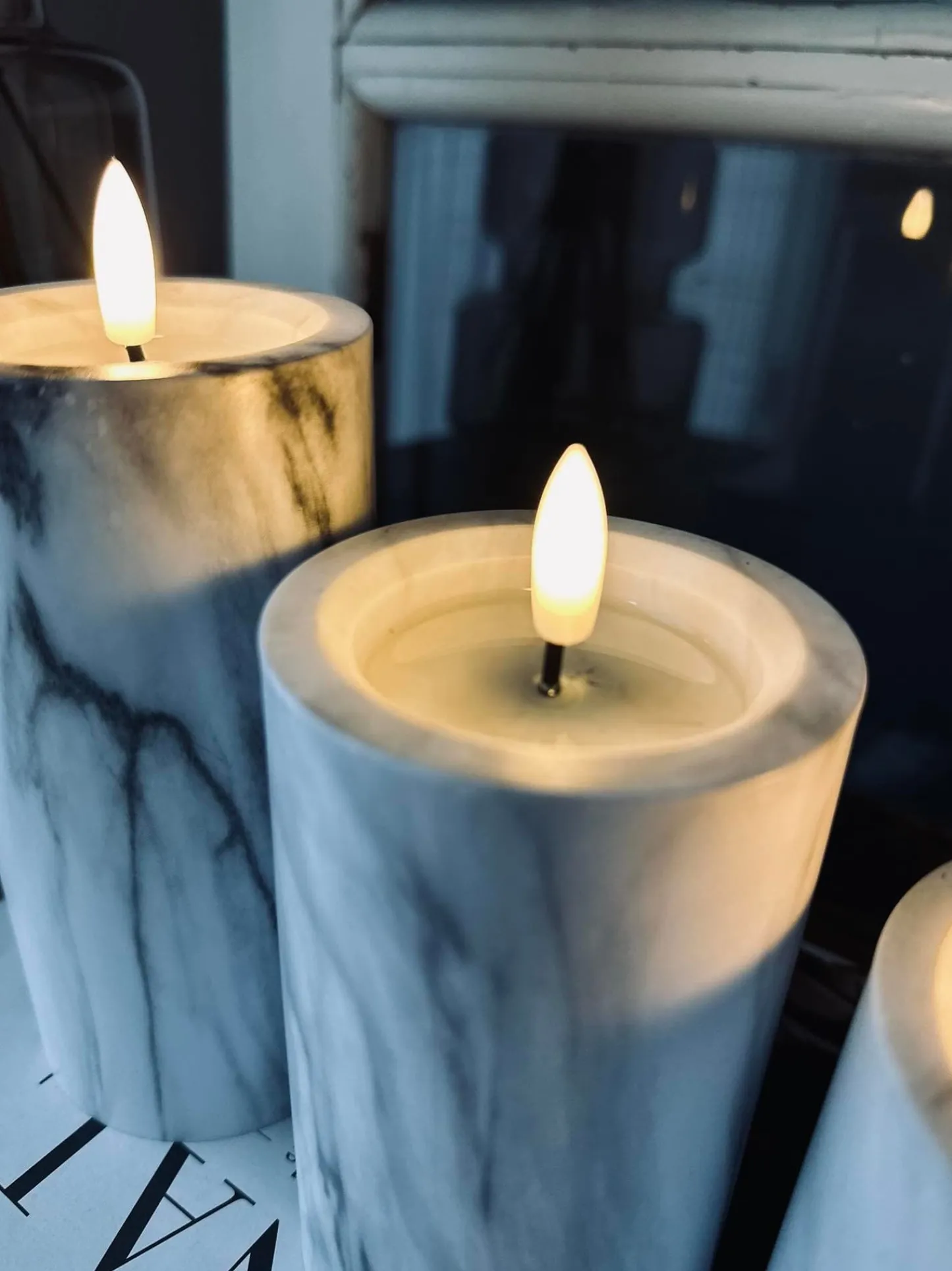 VIAMAJA LED marmor Grå 10cm New