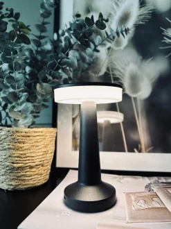 VIAMAJA LED Touch Bordlampe genopladelig - Sort New