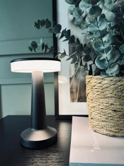 VIAMAJA LED Touch Bordlampe genopladelig - Sort New