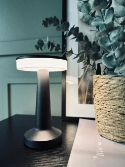 VIAMAJA LED Touch Bordlampe genopladelig - Sort New