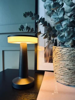 VIAMAJA LED Touch Bordlampe genopladelig - Sort New