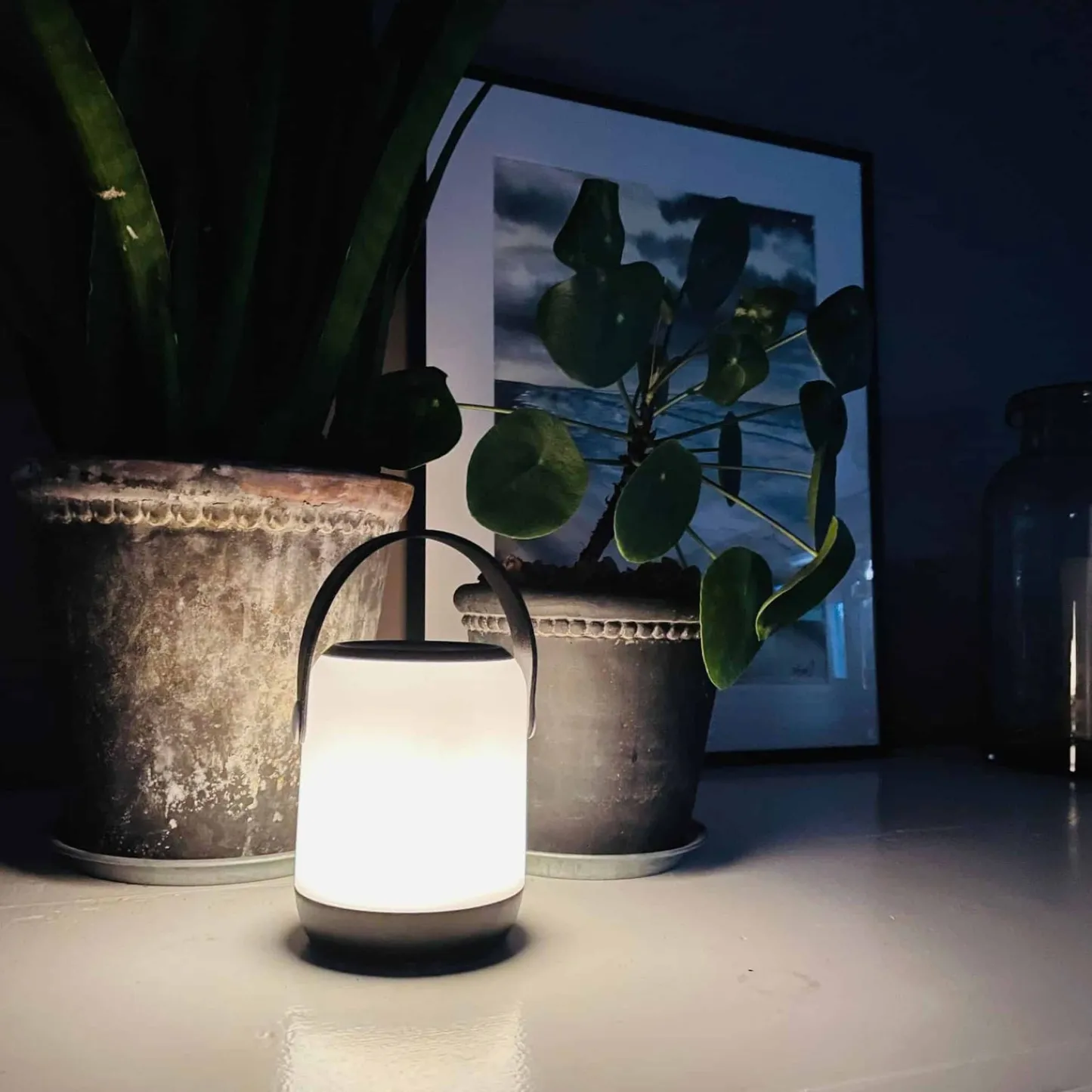 VIAMAJA LED touch lanterne med strop Sale