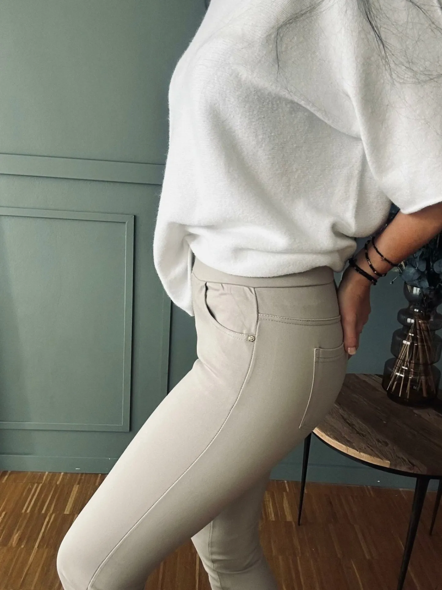 VIAMAJA Leggings Plus size 38-50 Beige Discount
