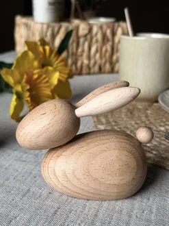 VIAMAJA Liggende Kanin - Natur Stor Sale