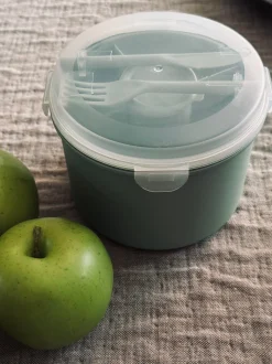 VIAMAJA Lunchbox m. dressing kop - Grøn Outlet
