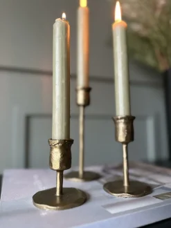 VIAMAJA Lysestage – Golden 7 cm Clearance